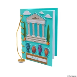 Rome VBS Romans 5:8 Prayer Journal Craft Kit-12Pk